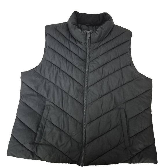 GAP Other - GAP Vest Mens 2XL Black Warmest Puffer True‎ Black V2 Quilted FA19 XXL
